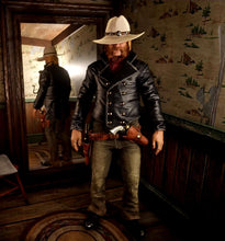 Red Dead Redemption 2 Micah Bell Tail Black Leather Coat