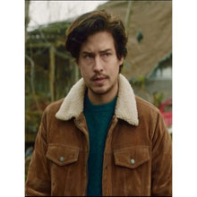 Riverdale S05 Cole Sprouse Shearling Brown Suede Leather Jacket