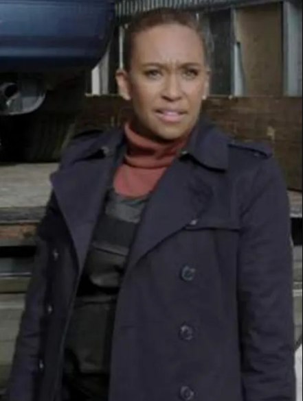 The Endgame Val Turner black Trench Coat