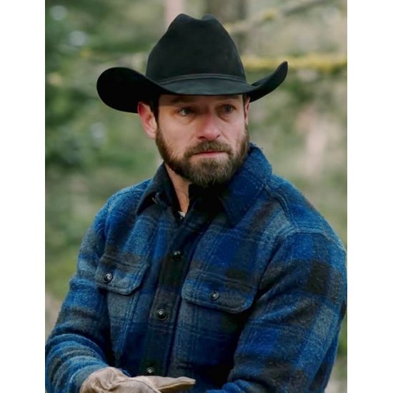 Tv Series Yellowstone Ryan Flannel Jacket