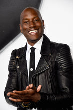 Tyrese Gibson Fast and Furious 7 Black Leather Jacket